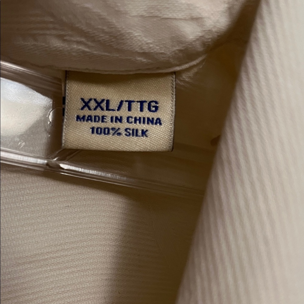 Tommy Bahama Beige Short Sleeve Shirt - Picture 7 of 7